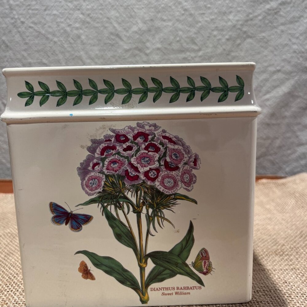 Vintage Botanic Garden Floral Tissue Box Cover Cottagecore Shabby Chic - Picture 6 of 9